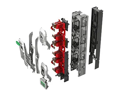 Выключатель-разъединитель с предохранителем стержневого типа